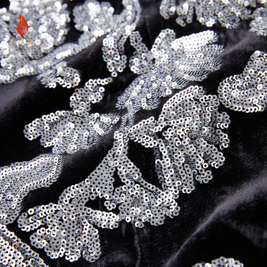 SAINTJOY/上久楷新中式百搭国风气质女式丝绒外套丝绒短外套CY1025201013 商品图10