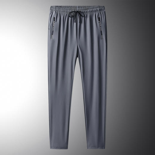 【DCD】大依优型大码冰丝裤休闲运动夏季长裤弹力大号裤子加肥加大松紧腰宽松 商品图3