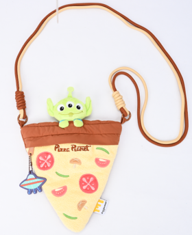 皮克斯三眼仔披萨斜挎包