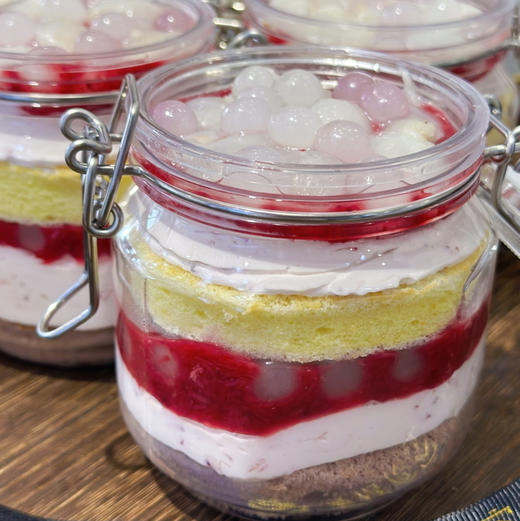 密语罐之杨梅荔枝（约13点做好）荔枝和荔枝爆爆珠夹心 商品图0