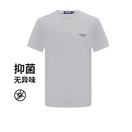 【抑菌透气】 纳维凯尔Navigare意大利小帆船 夏季清爽亲肤短袖圆领男士T恤 1125504235 商品图1