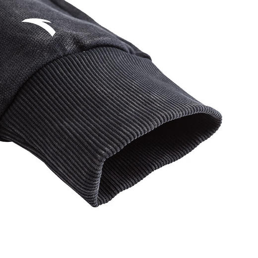 安踏（ANTA）凯里·欧文系列丨连帽卫衣男女篮球系列运动套头衫上衣172511702 基础黑-3 商品图3