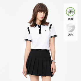 【防蚊虫】纳维凯尔Navigare意大利小帆船 春夏修身显瘦短T恤女士短袖polo衫 2125524204