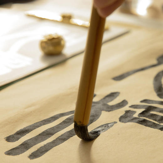 纯手工毛边纸丨毛边纸手工书法练习纸 无格竹浆纸毛笔字纸初学者练习纸 包邮 商品图3