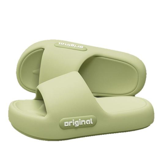 「2025夏季新款」eva情侣男女潮流凉拖鞋 休闲防水防滑厚底一字拖 商品图4