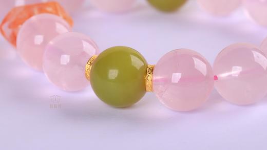 【浪漫粉樱】粉水晶流苏手串ZX2503066 商品图6