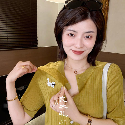 【部分现货】良木礼绵羊毛开衫（731199） 商品图3