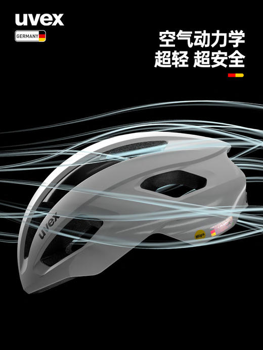 uvex rise pro MIPS德国制造进口专业轻量公路骑行头盔旺蒂车队款 商品图1
