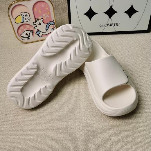 男士/女士凉拖鞋新款运动防滑简约洗澡拖鞋情侣时尚拖鞋【WG25211W/M】 商品图4