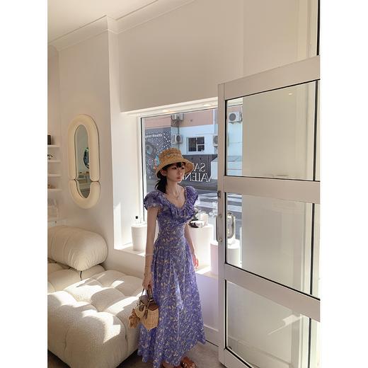 金蘑菇菇  蓝花楹 / 出片利器 春天想穿的蓝裙子 商品图3