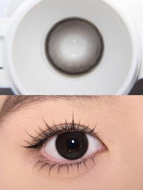 Curly Puppy半年抛美瞳 黑豆咖啡 14.5mm