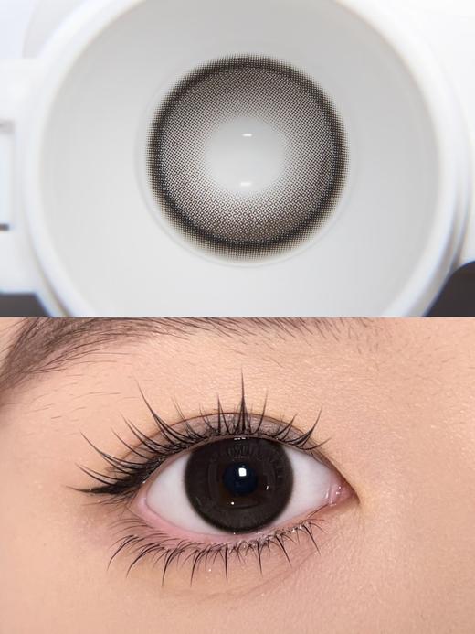 Curly Puppy半年抛美瞳 黑豆咖啡 14.5mm 商品图0