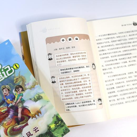 【独秀书香卡】神秘岛·史豆豆历史奇遇记（全6册） 7~14岁及以上 儿童文学 历史小说 商品图7