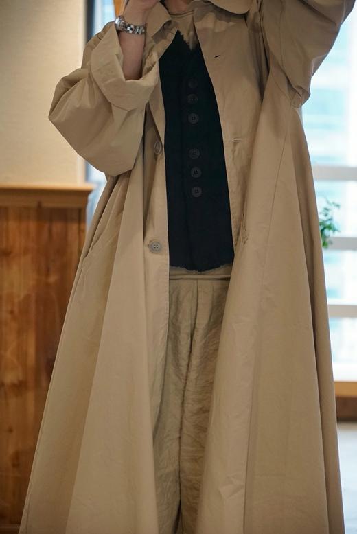 AEQUAMENTE 轻薄中长款风衣大衣 商品图10