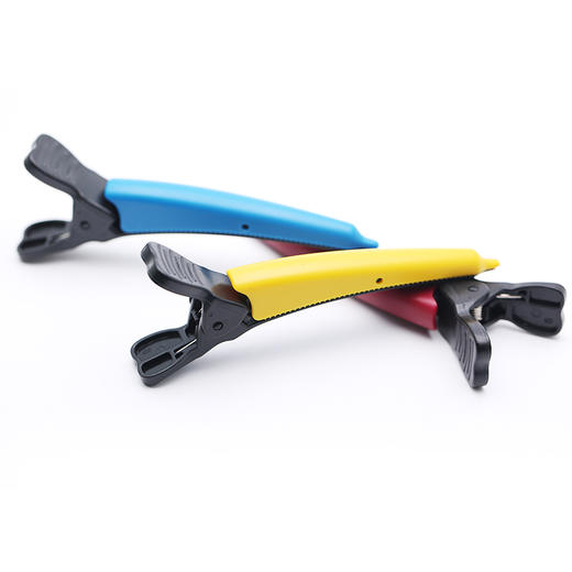 美发海豚夹发廊专用发型师理发造型分区专业定位长嘴夹无痕夹无痕夹美发夹子理发夹子定位夹 商品图1