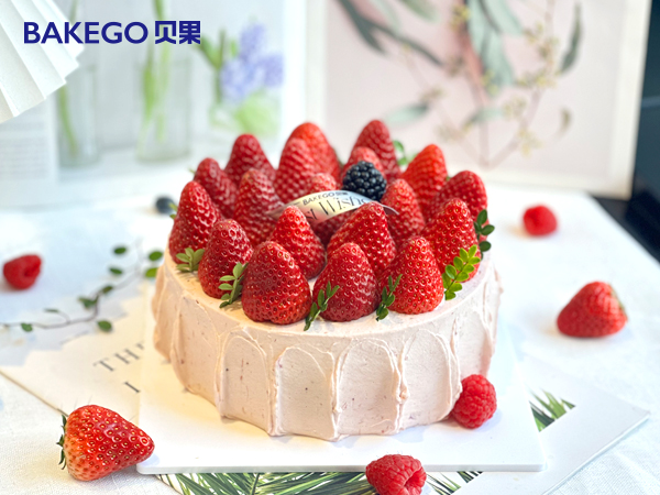 《莓心恋曲》轻糖生日蛋糕