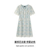 奢姿大码女装2025夏季新款胖妹妹小香风气质绣花V领轻奢连衣裙9952858337 商品缩略图0