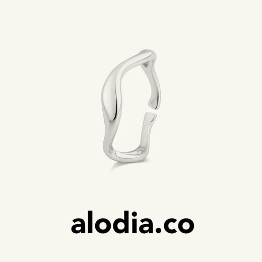 【赵露思同款】alodia.co 品牌直发 C大调戒指 开口可调节925银叠戴神奇简约百搭 商品图1