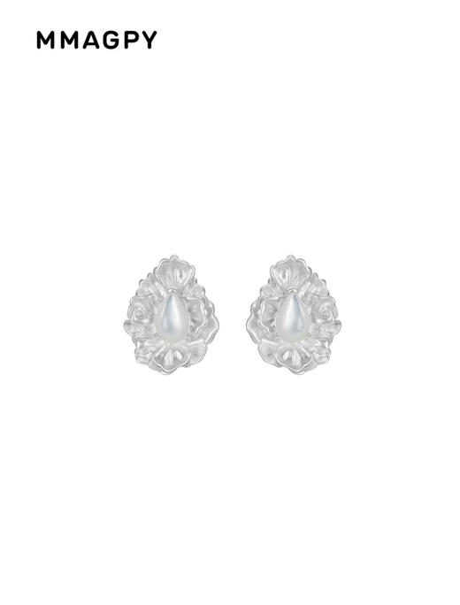 静物花耳环 商品图0