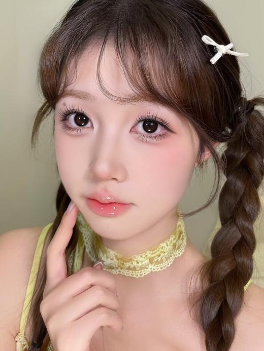 Bariecat日抛 · 晨光棕环&夜光黑环 · 14.0mm白狮参考着色中小直径 · 十片装 商品图10