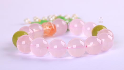 【浪漫粉樱】粉水晶流苏手串ZX2503066 商品图3