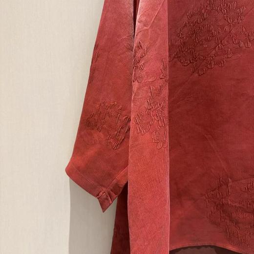 【线上专属】新中式上衣（24808027Y-檀色-高定款） 商品图2