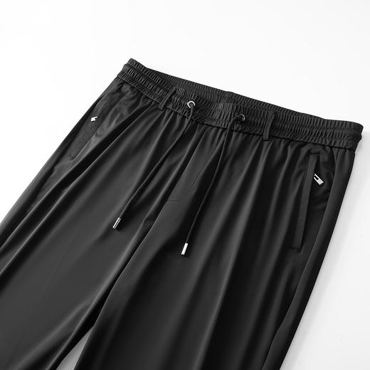 【DX】大依优型大码冰丝休闲裤运动长裤加肥加大弹力舒适胖子肥佬裤子男士 商品图4