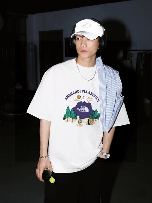 T*F北缅联名款专柜同步露营户外风景情侣款男女同款印花短袖 商品图2