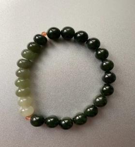 JS（小白）和田玉多宝渐变手链 商品图0