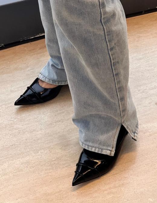 Maison Margiela 2025/ss马吉拉春夏新款尖头矮跟单鞋（HC） 商品图10