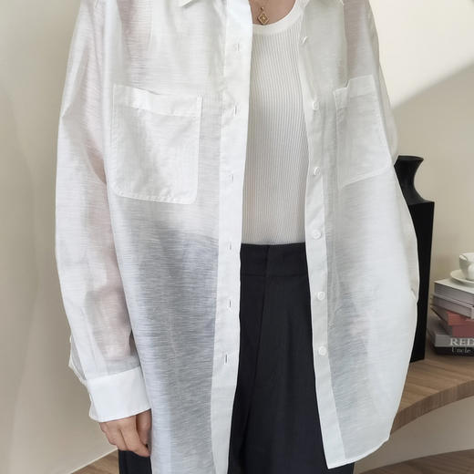 【商场同款】麦檬夏衬衫上衣4F5321011Q 商品图1