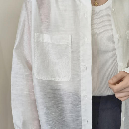 【商场同款】麦檬夏衬衫上衣4F5321011Q 商品图3