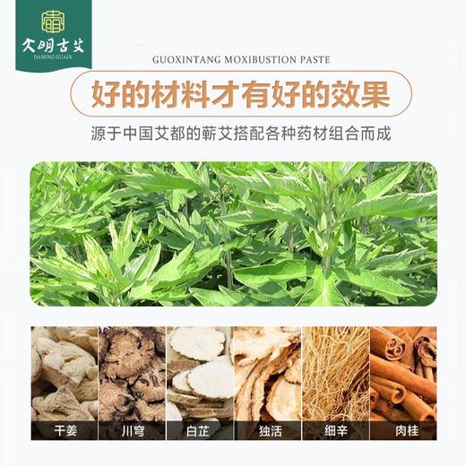 大明古艾  蕲艾草贴  20片装 商品图3