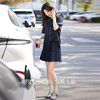 【专属特价】熙世界2025新款复古丹宁仿天丝软牛仔衬衫女短袖夏季薄款翻领外套 商品缩略图2