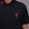 【官方正版】利物浦俱乐部 | 简约黑色POLO衫商务休闲短袖舒适透气 商品缩略图4