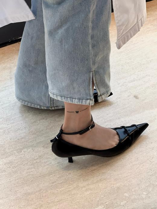 Maison Margiela 2025/ss马吉拉春夏新款尖头矮跟单鞋（HC） 商品图8