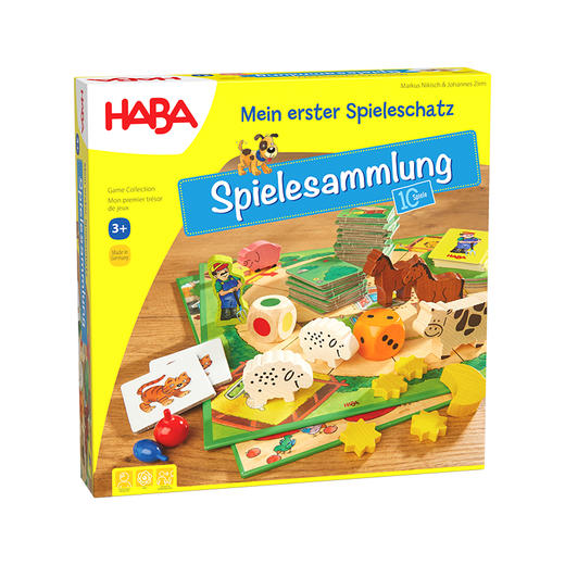HABA 开心农场 十合一 桌游 适合3岁+ 多种玩法，锻炼各项能力 德国品牌-1004278001 商品图0
