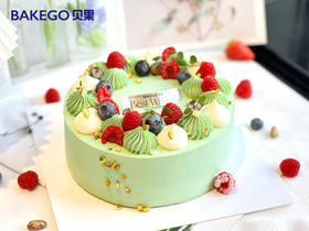 《绿野莓恋》轻糖生日蛋糕