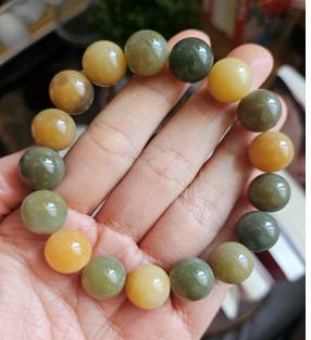 JS（小白）老料菩提根手串（彩色） 商品图0