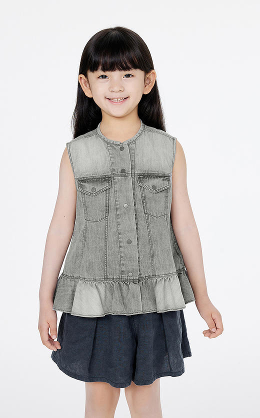 jnby  25年夏款  无袖衬衣  1P5212520 商品图3