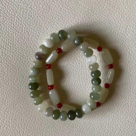 JS（小白）和田玉微瑕单圈（特价）