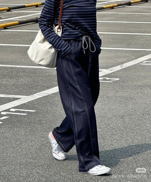 素然香蕉弯刀阔腿裤042504 商品图9