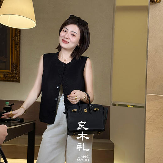 【现货】良木礼亚麻马甲（7862） 商品图0