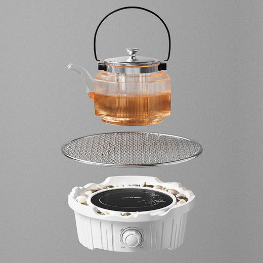 欧锐铂围炉煮茶-炆火电陶炉套装ORB-188 商品图1