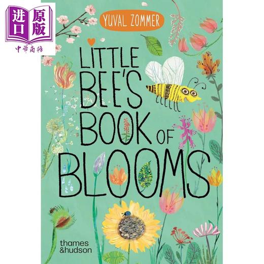 【中商原版】小蜜蜂的花朵书 Little Bees Book of Blooms 英文原版 儿童绘本图画书 花卉植物读物 精美插图 进口童书 纸板书 商品图0