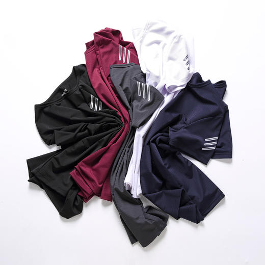 【DCS】大依优型大码速干短袖T恤加肥加大宽松休闲胖子打底半袖男士上衣 商品图6