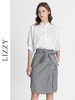 LIZZY 时尚气质通勤都市休闲工装风A字半身裙7714 商品缩略图1