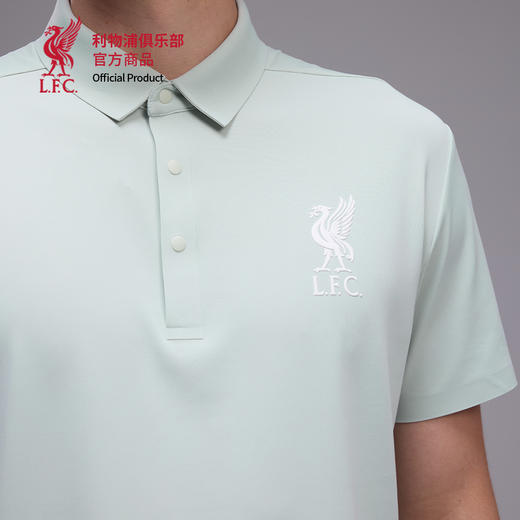 【官方正版】利物浦俱乐部 | 简约polo衫绿色休闲运动夏季T恤 商品图4