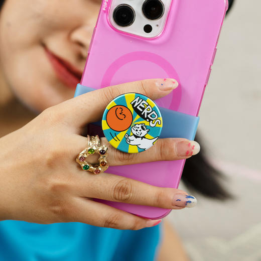 【狗狗乒乓】追球小狗 POPGRIP Backspin旋转系列 撞色 小狗 条纹 运动 商品图1