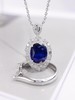 5.3ct刻面蓝宝石戒指吊坠 商品缩略图3